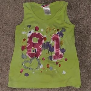 Light Green y2k Tank Top